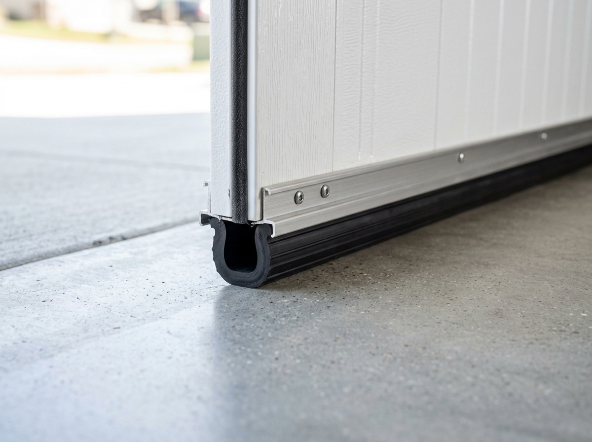 Garage Door Seal and Weatherstripping Repair